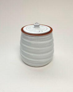 Jar with Lid (white)