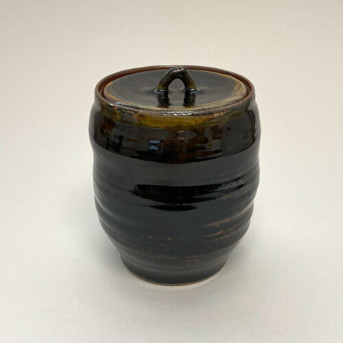 Jar with Lid (black)