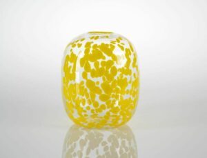 Aussie Front Yard Vases - Large Wattle (yellow spots)
