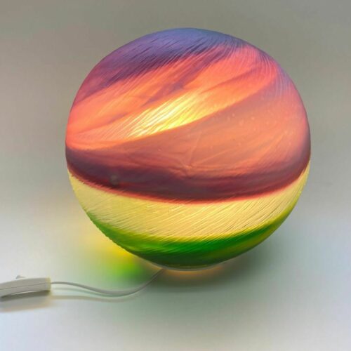 Slash and Cut Large Sphere Light