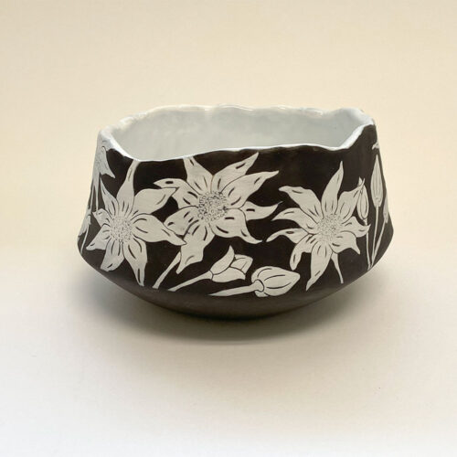 Flannel Flower Bowl