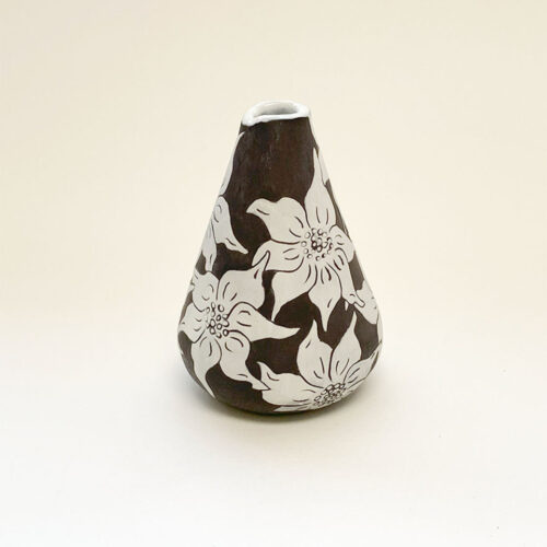 Flannel Flower Bud Vase