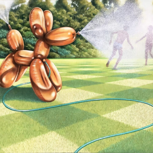 Balloon Dog Sprinkler