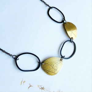 Butterfly Grass Cycle Necklace