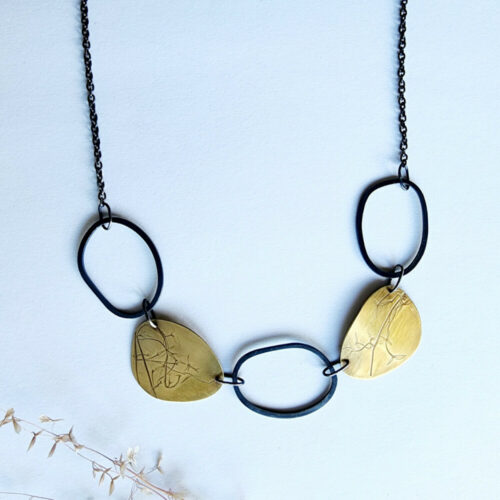 Butterfly Grass Cycle Necklace