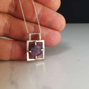 INCLUSION: Rosemary Sapphire Necklace