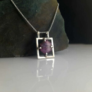 INCLUSION: Rosemary Sapphire Necklace