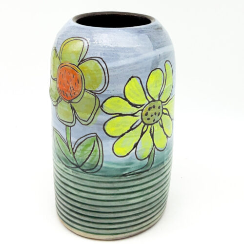 Sunflower vase